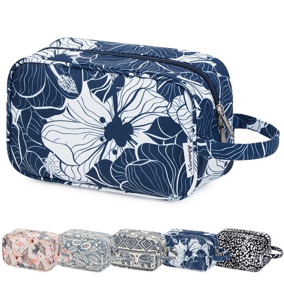 Travel Toiletry Bag For Women Traveling Dopp Kit Makeup Bag Organizer For🐶 - Picture 1 of 5